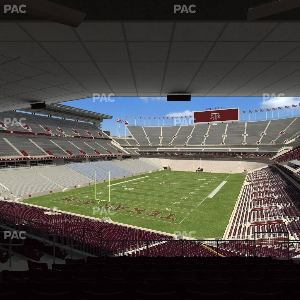 Kyle Field - Section Zone Club 3 Seat View