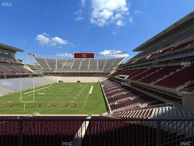 Kyle Field - Section Zone Club 4 Seat View