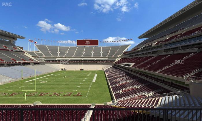 Kyle Field - Section Zone Club 4 Seat View