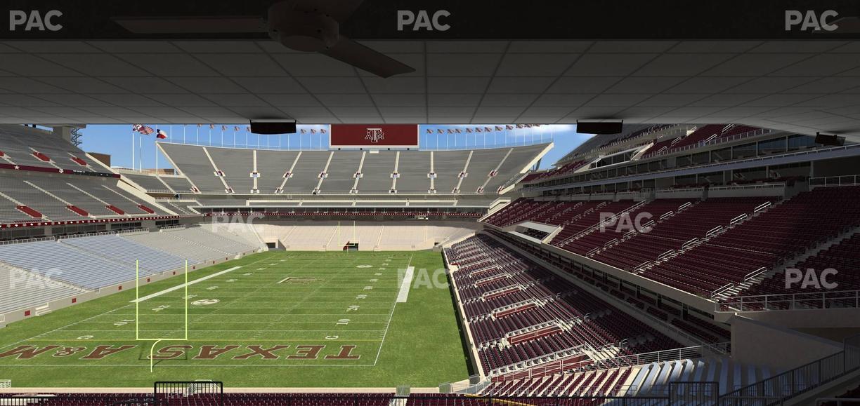 Kyle Field - Section Zone Club 4 Seat View