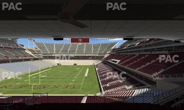 Kyle Field - Section Zone Club 4 Seat View