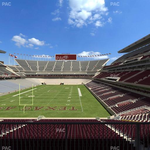 Kyle Field - Section Zone Club 5 Seat View