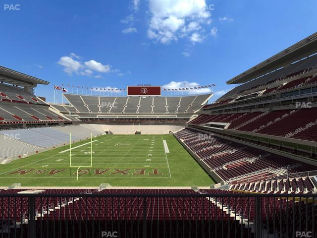 Kyle Field - Section Zone Club 5 Seat View