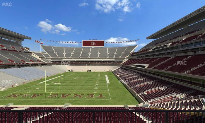 Kyle Field - Section Zone Club 5 Seat View