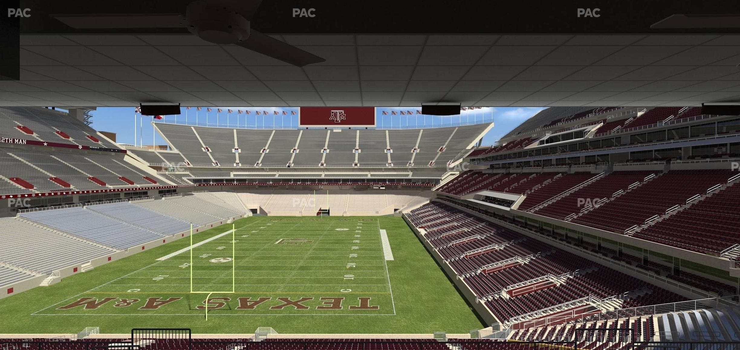 Kyle Field - Section Zone Club 5 Seat View