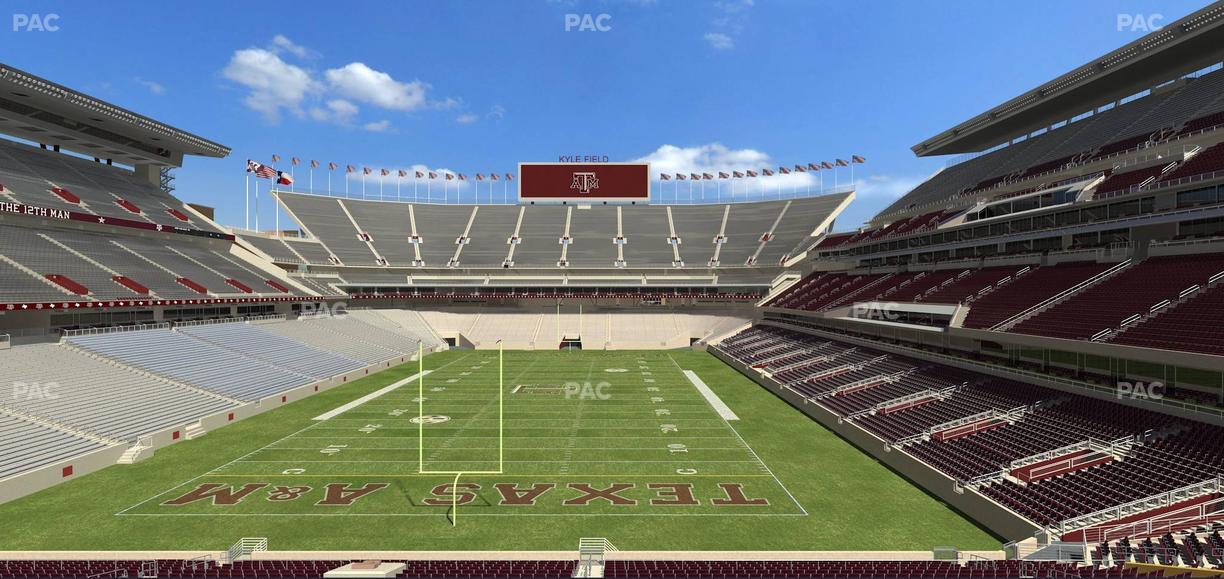 Kyle Field - Section Zone Club 6 Seat View