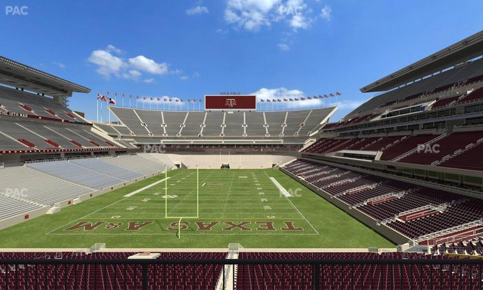 Kyle Field - Section Zone Club 6 Seat View