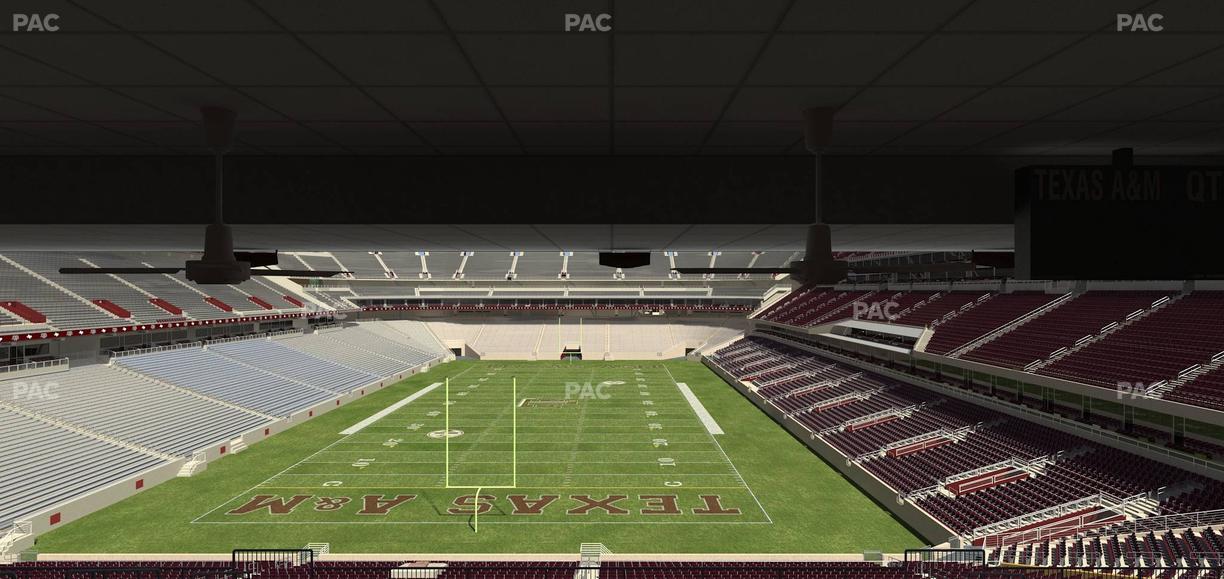 Kyle Field - Section Zone Club 6 Seat View