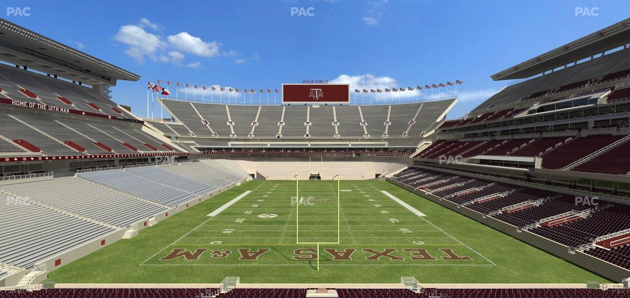Kyle Field - Section Zone Club 7 Seat View
