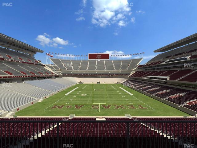Kyle Field - Section Zone Club 7 Seat View
