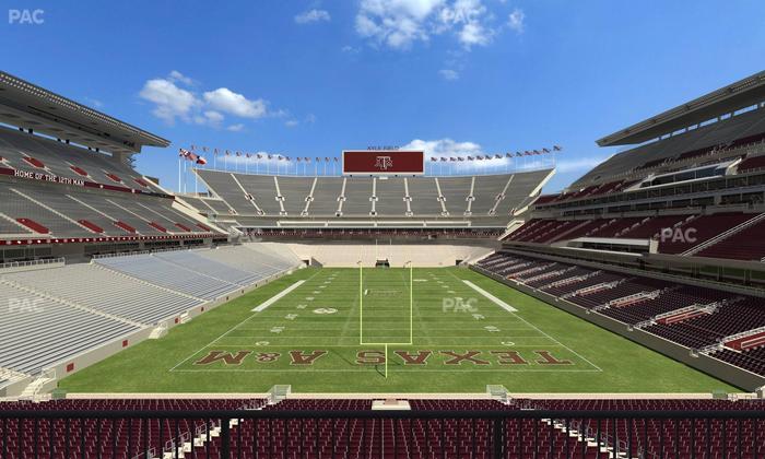 Kyle Field - Section Zone Club 7 Seat View