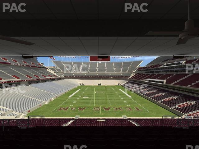 Kyle Field - Section Zone Club 7 Seat View