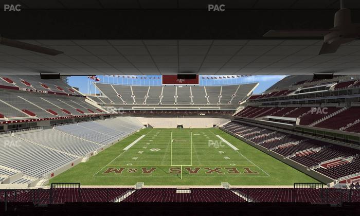Kyle Field - Section Zone Club 7 Seat View
