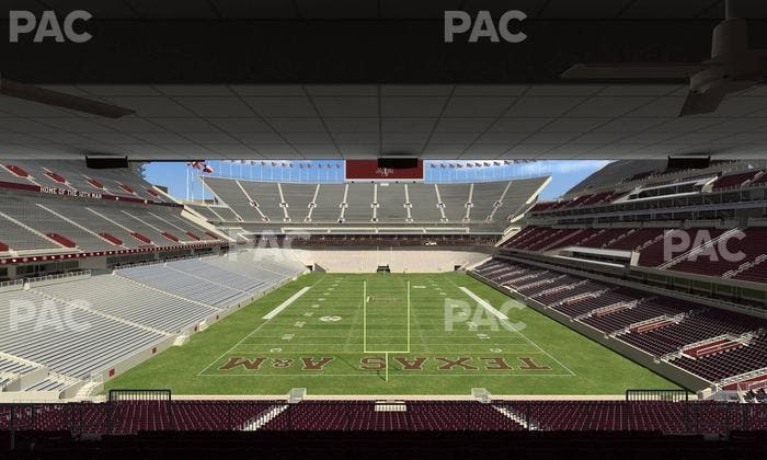 Kyle Field - Section Zone Club 7 Seat View