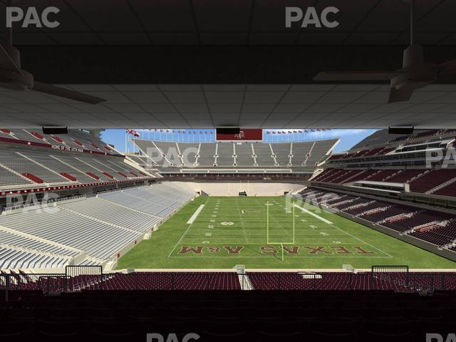 Kyle Field - Section Zone Club 8 Seat View