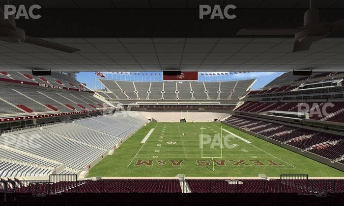 Kyle Field - Section Zone Club 8 Seat View