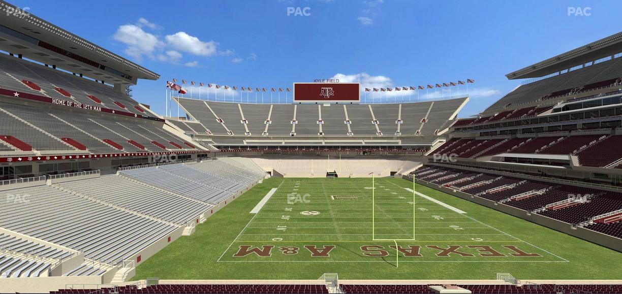 Kyle Field - Section Zone Club 8 Seat View