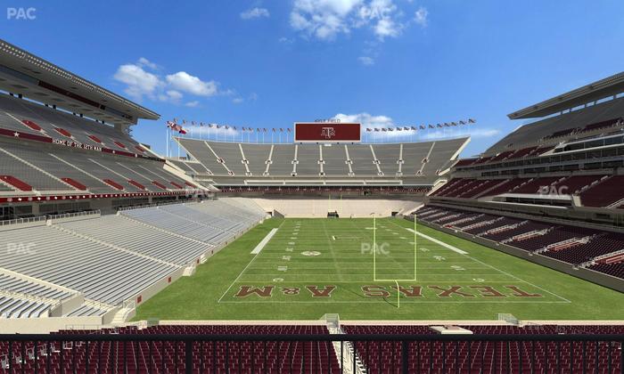 Kyle Field - Section Zone Club 8 Seat View