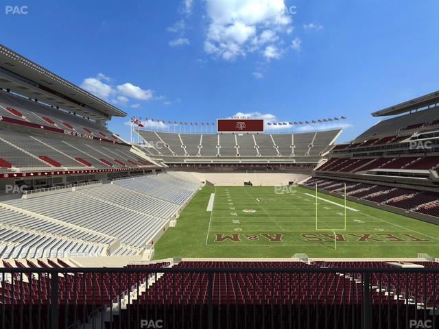 Kyle Field - Section Zone Club 9 Seat View
