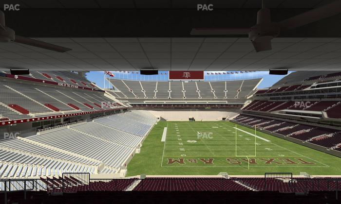 Kyle Field - Section Zone Club 9 Seat View