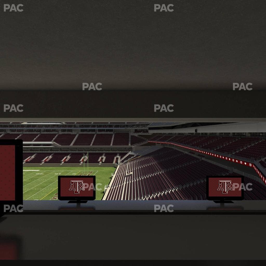 Kyle Field - Section Zone Club Loge Seat View