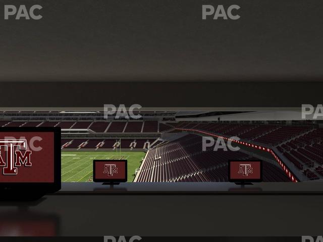 Kyle Field - Section Zone Club Loge Seat View