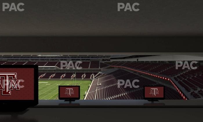 Kyle Field - Section Zone Club Loge Seat View