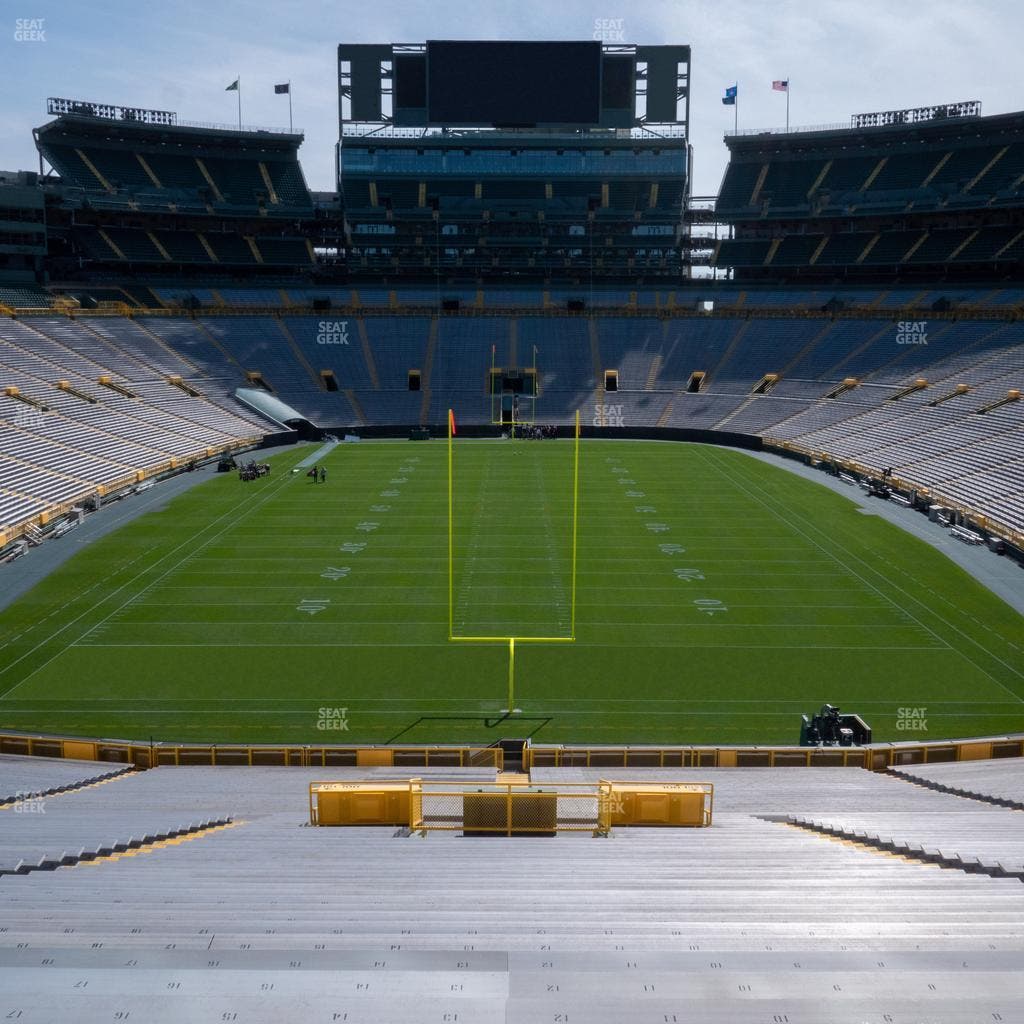 Lambeau Field - Section 100 Seat View