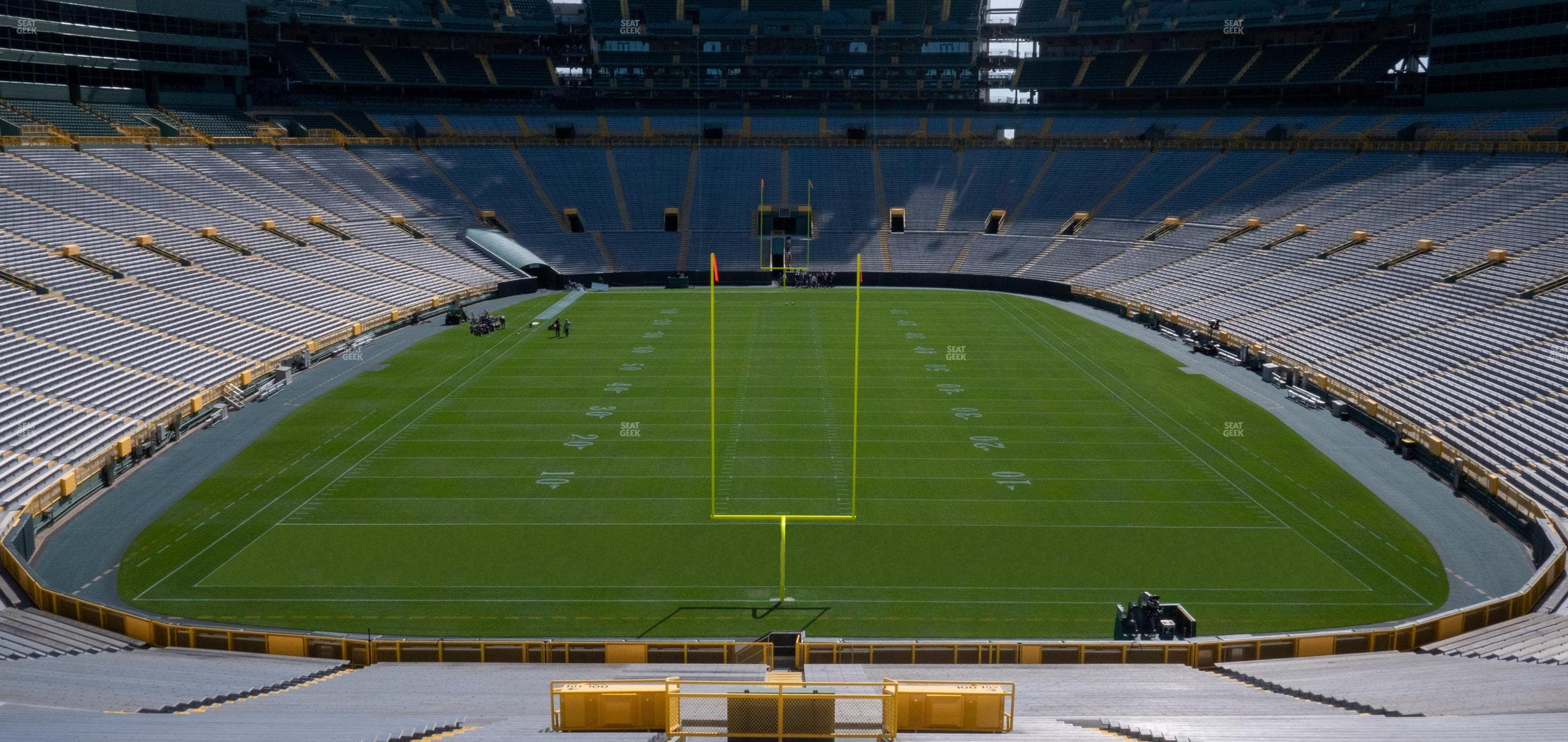 Lambeau Field - Section 100 Seat View