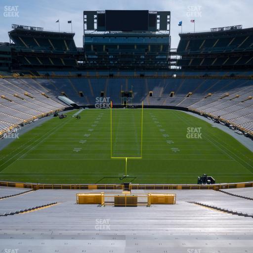 Lambeau Field - Section 100 Seat View