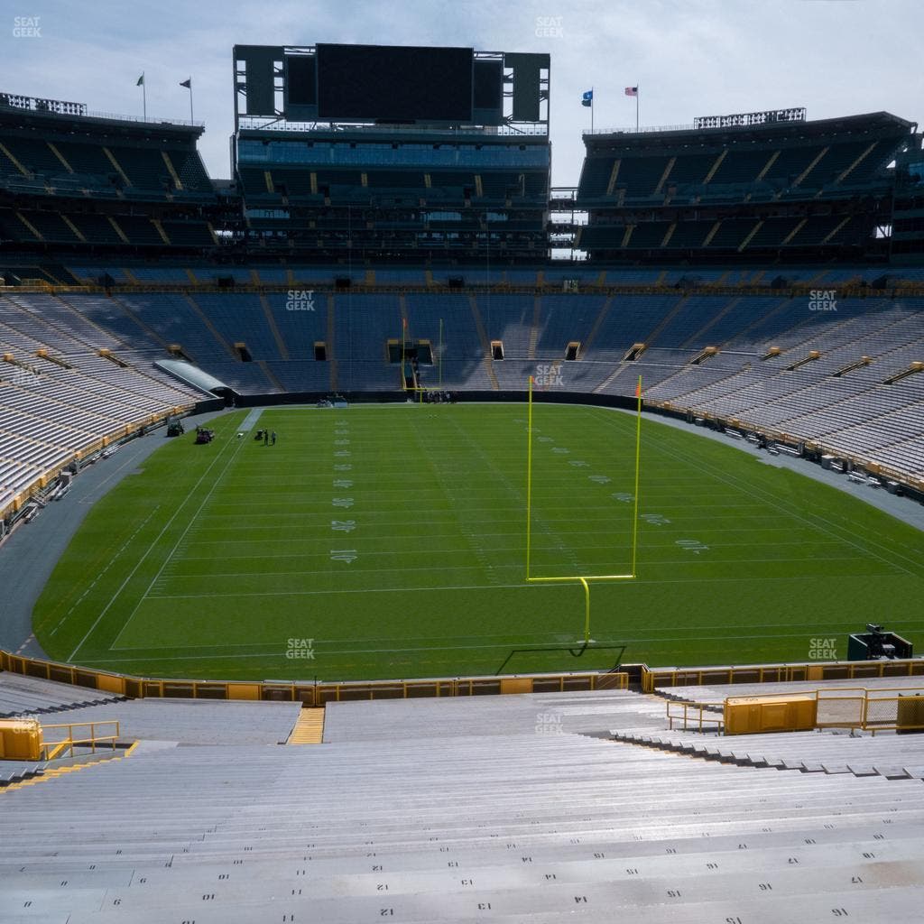 Lambeau Field - Section 101 Seat View