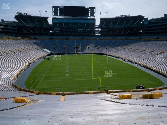 Lambeau Field - Section 101 Seat View