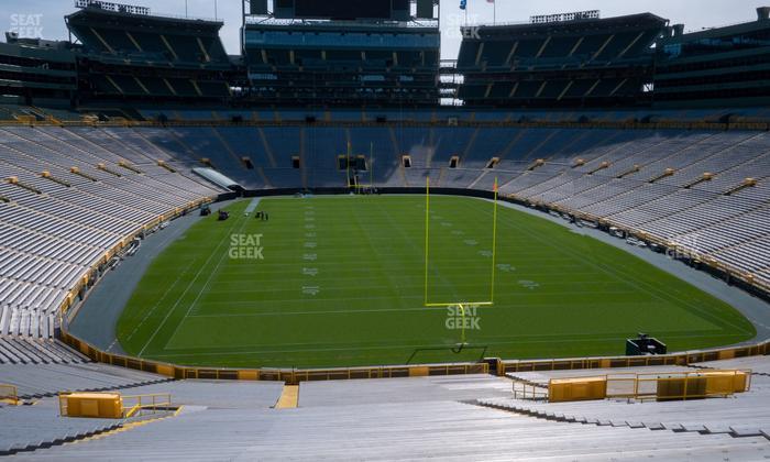 Lambeau Field - Section 101 Seat View