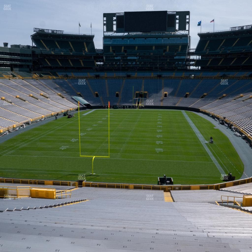 Lambeau Field - Section 102 Seat View