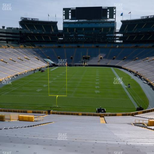 Lambeau Field - Section 102 Seat View