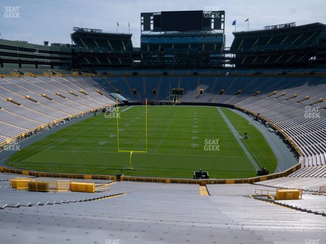 Lambeau Field - Section 102 Seat View