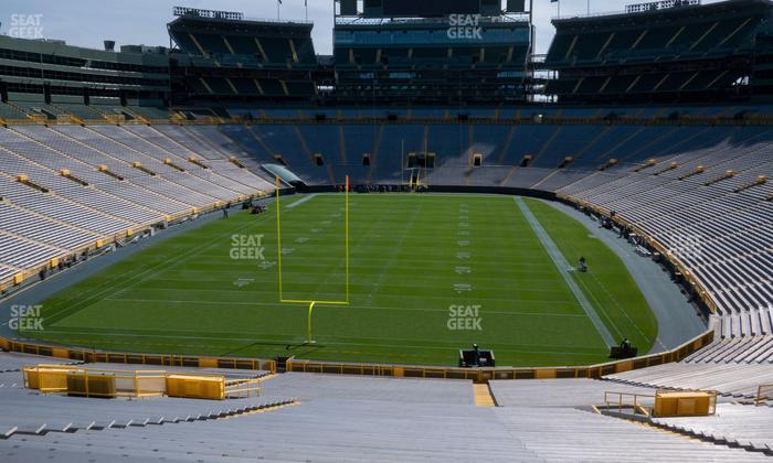 Lambeau Field - Section 102 Seat View