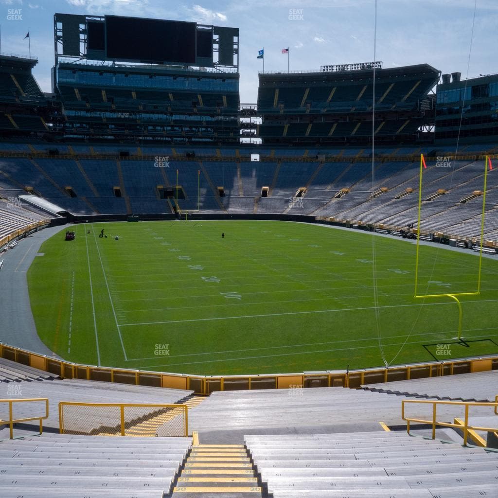 Lambeau Field - Section 103 Seat View