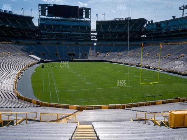 Lambeau Field - Section 103 Seat View
