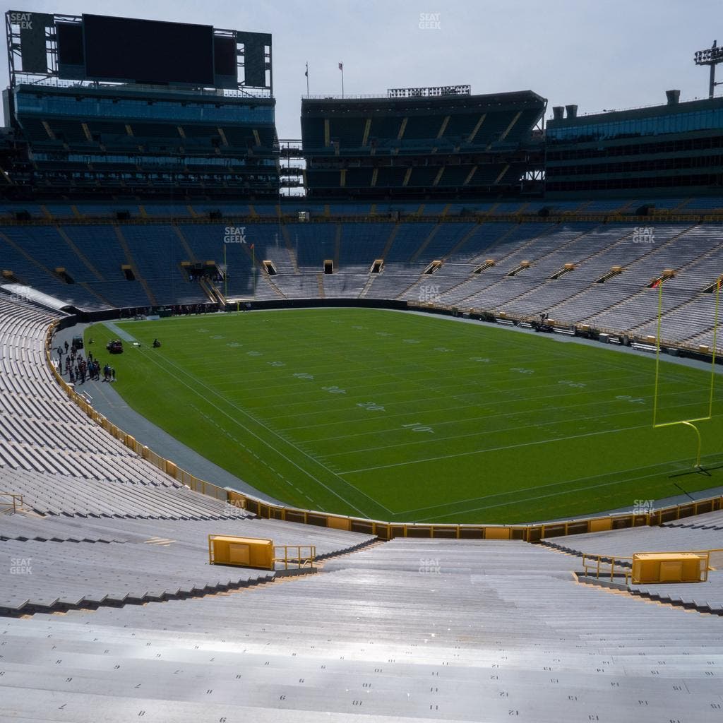 Lambeau Field - Section 105 Seat View