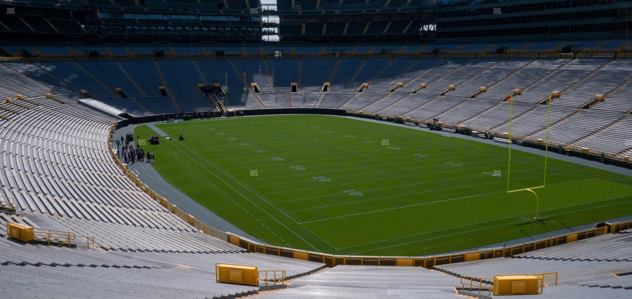 Lambeau Field - Section 105 Seat View