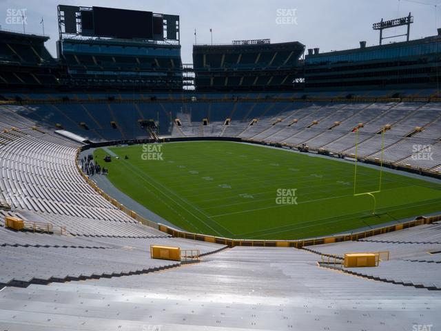 Lambeau Field - Section 105 Seat View