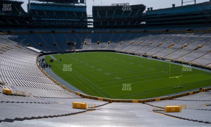 Lambeau Field - Section 105 Seat View