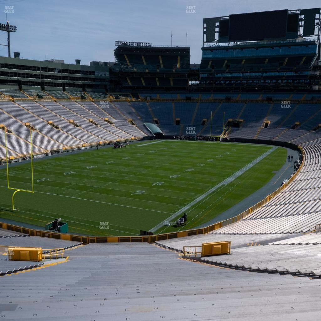 Lambeau Field - Section 106 Seat View