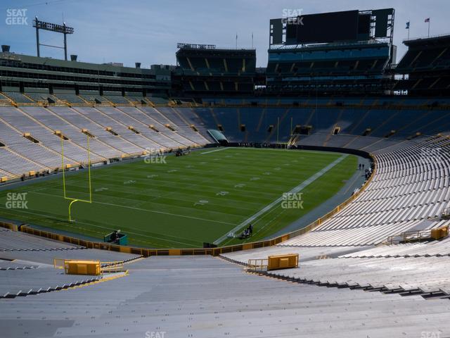 Lambeau Field - Section 106 Seat View