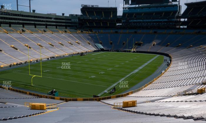 Lambeau Field - Section 106 Seat View