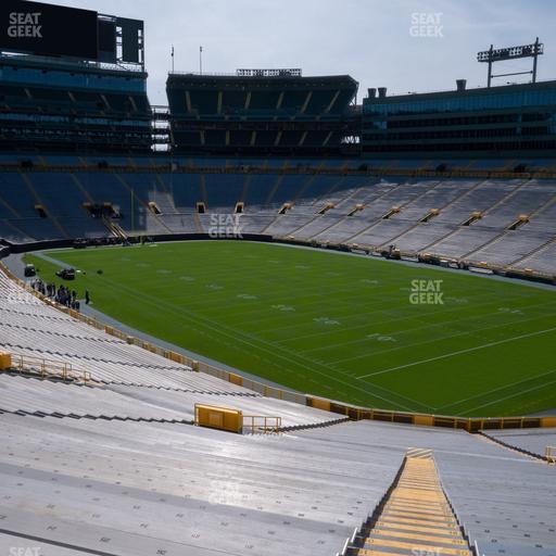 Lambeau Field - Section 107 Seat View
