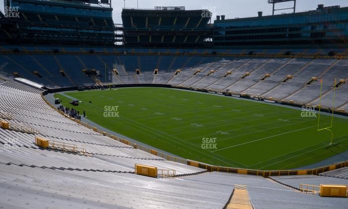 Lambeau Field - Section 107 Seat View