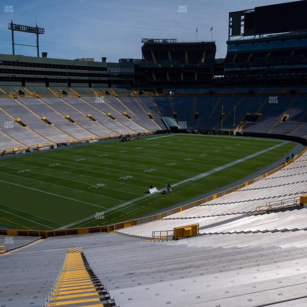 Lambeau Field - Section 108 Seat View