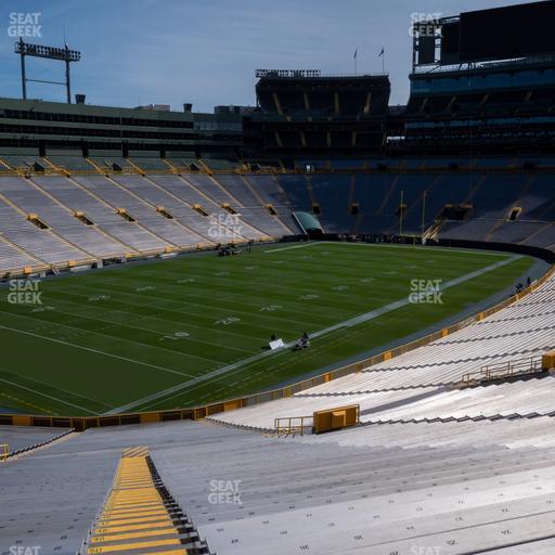Lambeau Field - Section 108 Seat View